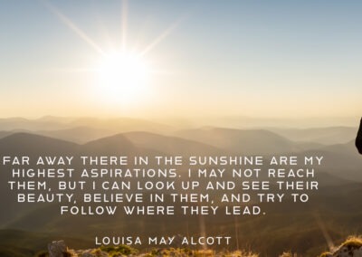 Cape Fox Inspirational Louisa May Alcott
